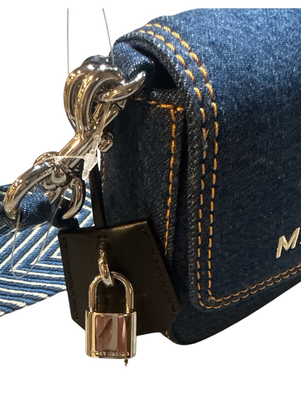 Marc Jacobs Bold Denim Messenger Bag - Picture 13 of 13